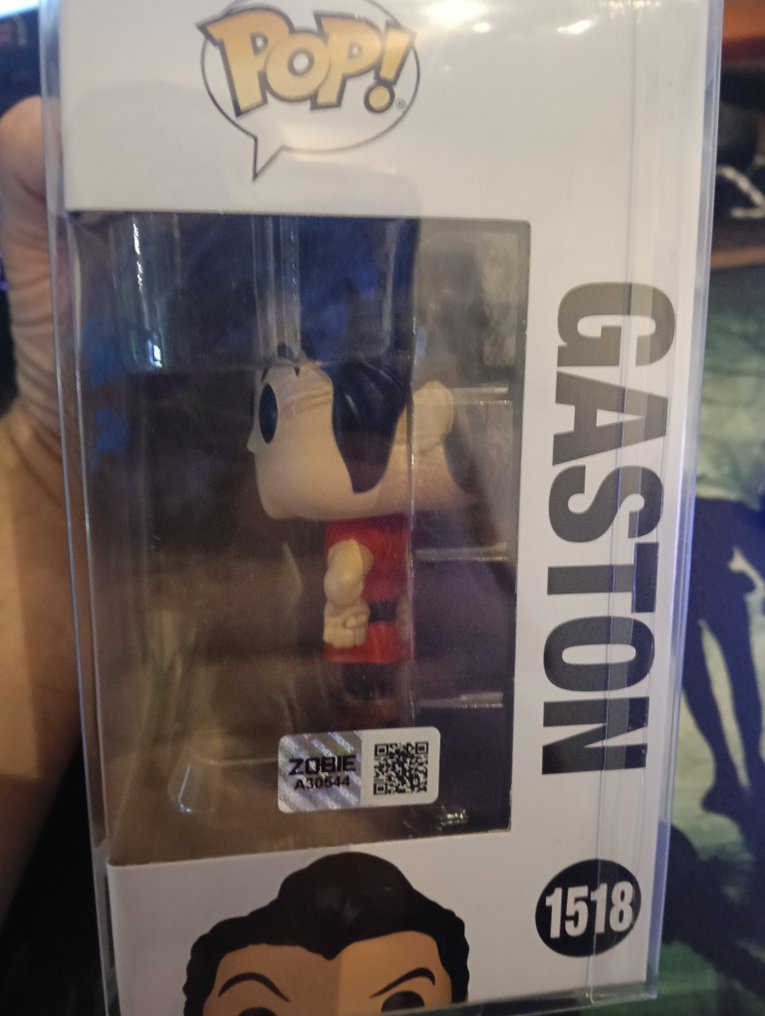 Funko  - Funko Pop Gaston #1518 Signed by Richard White w/ Zobie COA #1.0