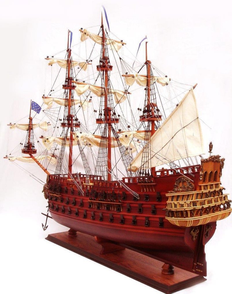 Modelboot - Le Furieux - Model van een 17e-eeuws linieschip #1.0