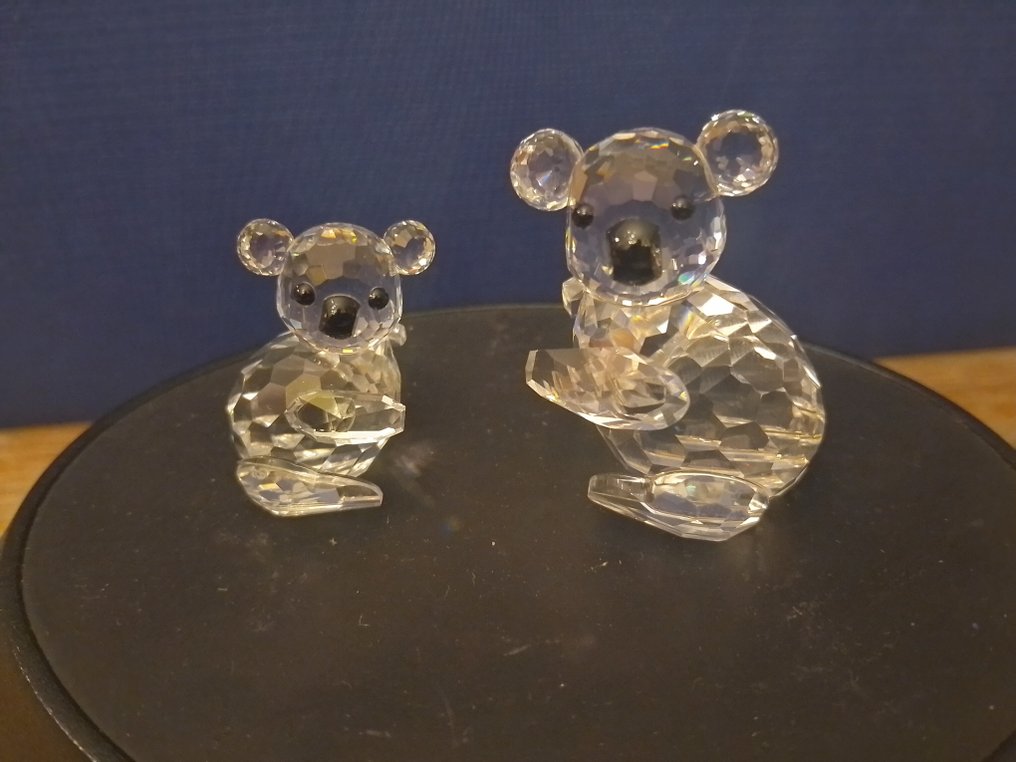 Swarovski - Figurine - Koala groot en klein - Crystal #1.0