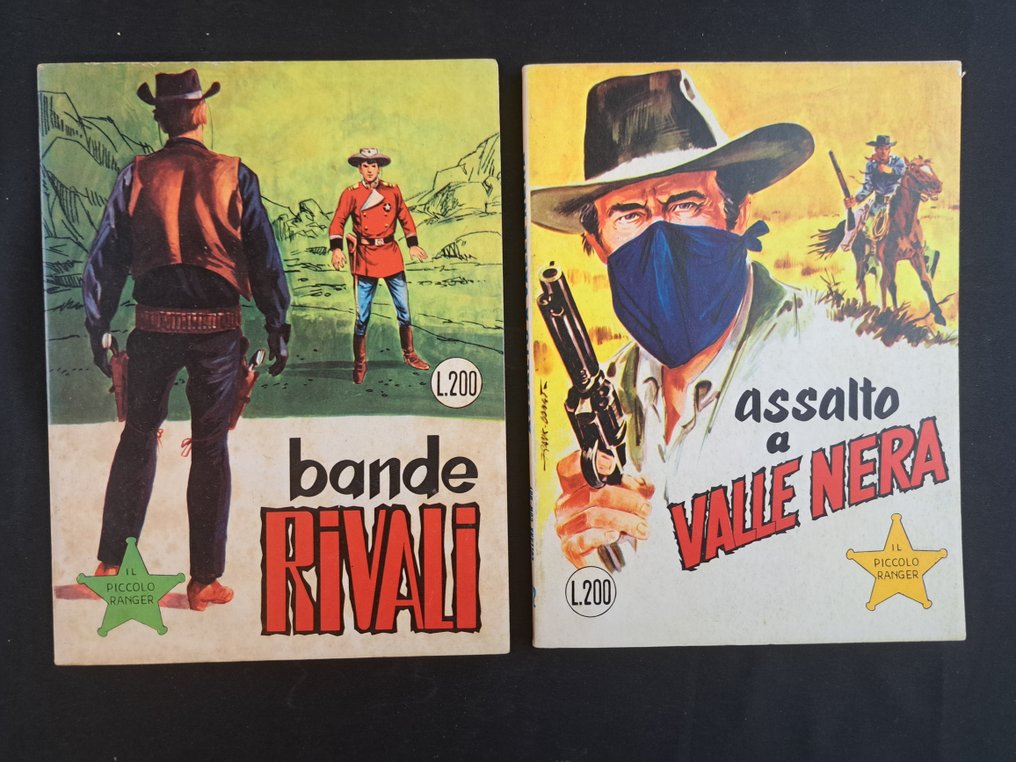 Piccolo Ranger Albi del Cow-Boy 71/80 - 10 Comic - First edition - 1969/1970 #2.1