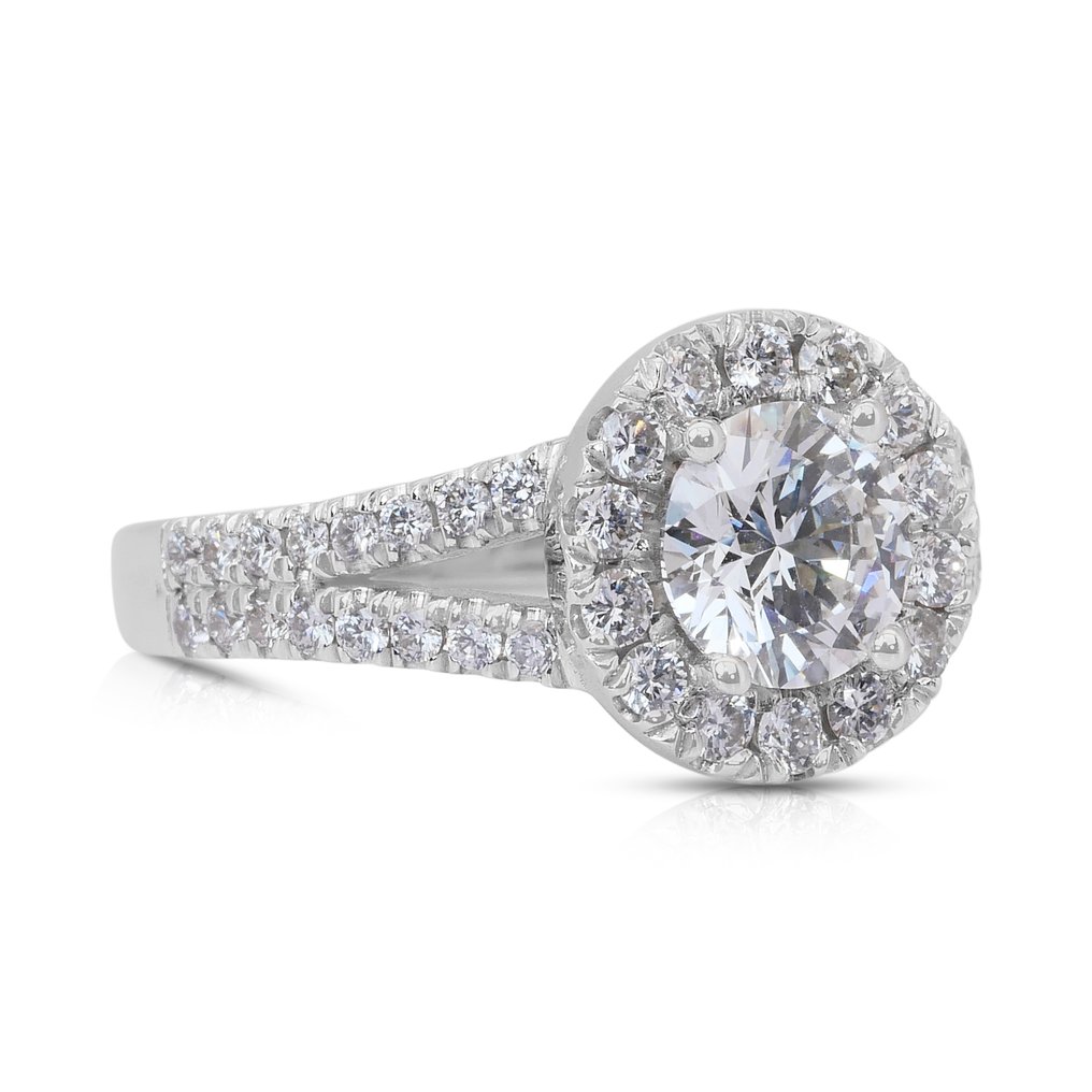 Δαχτυλίδι - 18 καράτια Λευκός χρυσός -  1.66ct. tw. Διαμάντι (Φυσικό) - Διαμάντι #3.2