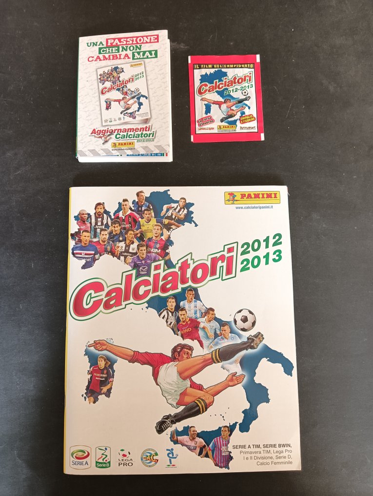 Panini Calciatori 2012/13 completo con aggiornamenti - 1 Álbum completo - Good (GD) #1.0