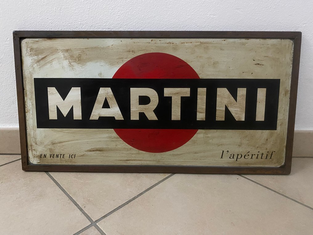 Διακοσμητικό στολίδι - Martini - Targa - Ιταλία - Insegna Martini #1.0