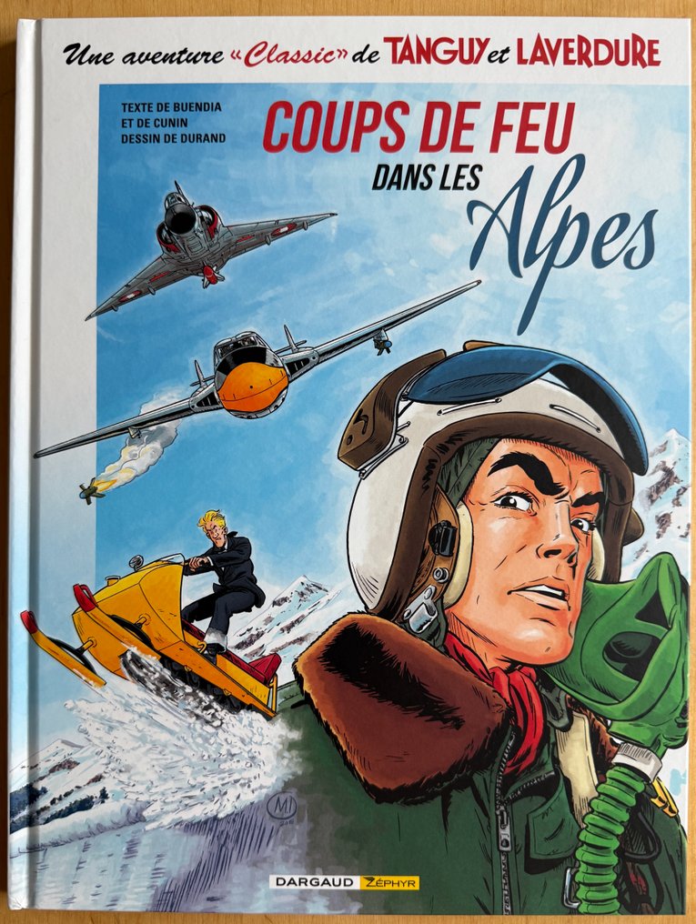 Tanguy et Laverdure classic T3 + T4 + dédicace - 2x C + fourreau - 2 Album - 第一版 - 2019/2021 #1.0