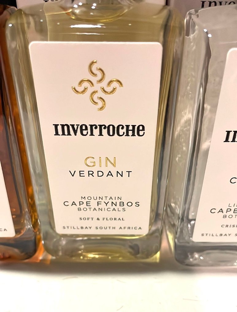 Inverroche - Miniature collection: Gin Amber, Gin Verdant & Gin Classic - 50ml - 15 flasker #3.2