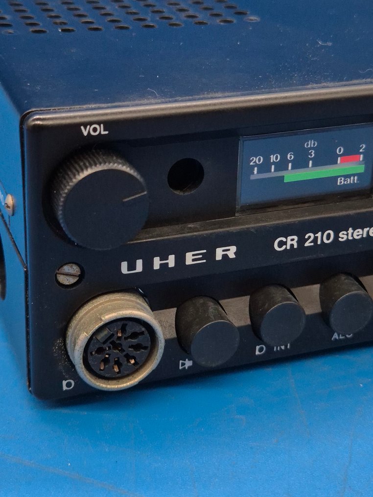 Uher - CR 210 – Metall und Kunststoff, Werke München, Vintage 1970er Jahre Cassette recorder-player #1.0