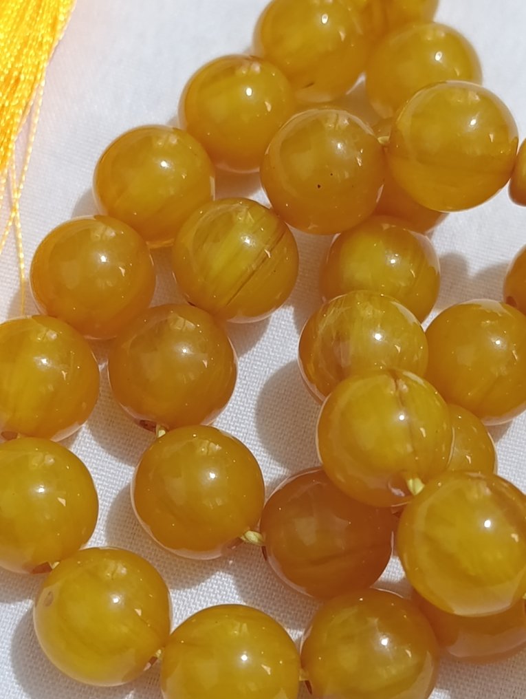  天主教念珠 - 琥珀 - 1970-1980 - 稀有的祈祷念珠  #2.1