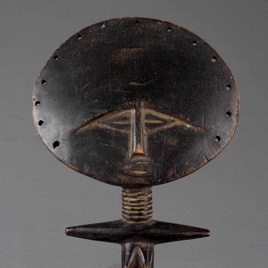 Akuaba vruchtbaarheid pop - Szobor - Akuaba - Asante - Ghána  (Nincs minimálár) #1.0