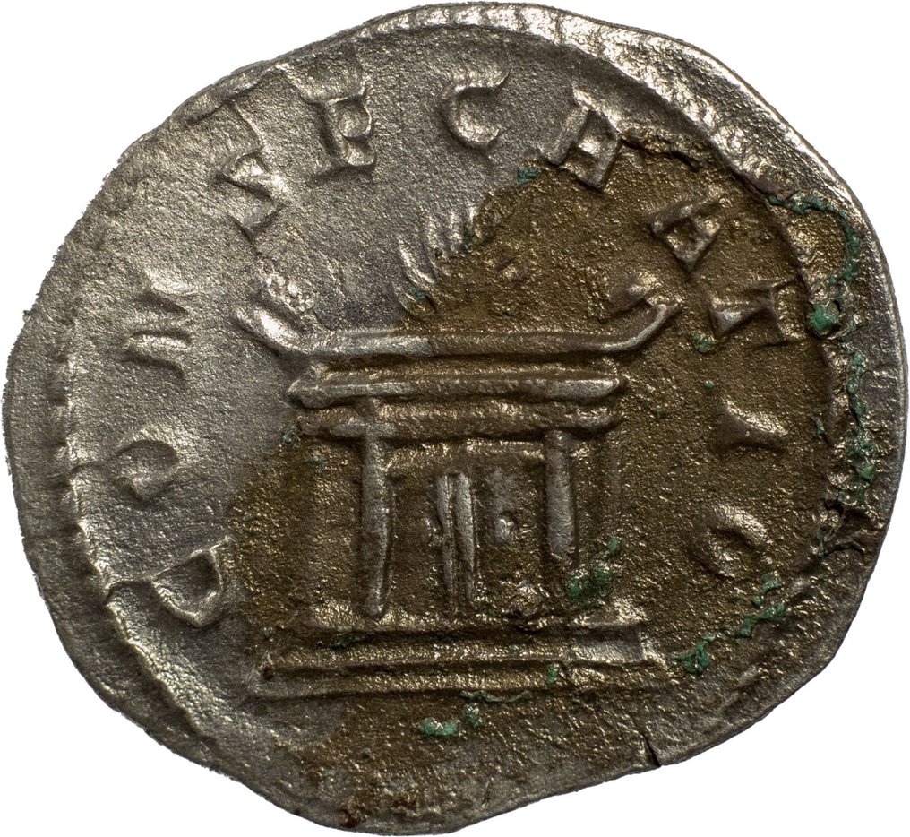 Roman Empire. Trajan Decius (AD 249-251). Antoninianus - Consecration issue foR Divus Antoninus Pius (Died 161). Rome #1.0