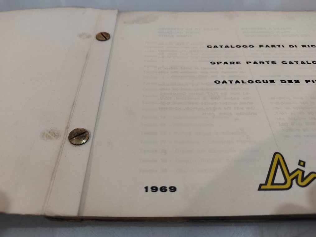 Ferrari Dino 206gt manual original meget sjælden - Ferrari - Dino 206 gt - 1969 #1.0