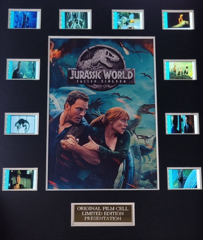 Jurassic World - Framed Film Cell Display with COA #1.0