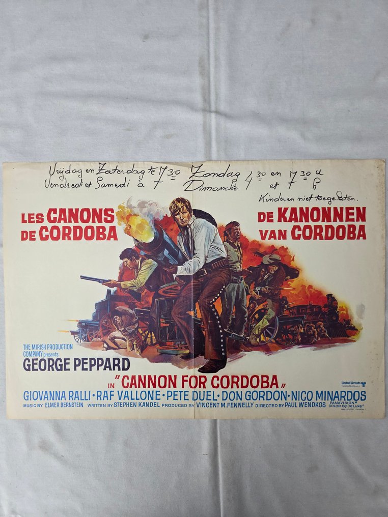 Excelsior - 5 cowboy filmposters - Δεκαετία του 1970 #3.2