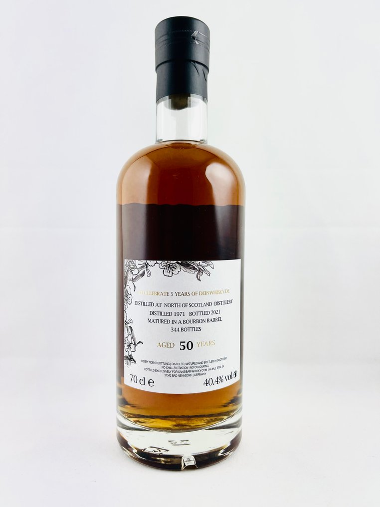North of Scotland 1971 50 years old Jubilee Bottling - Sansibar  - b. 2021  - 70cl #2.1