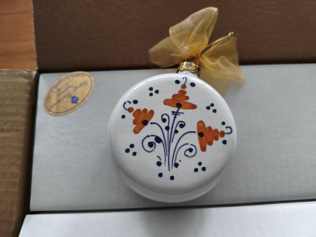 Maioliche di Faenza - 聖誕樹裝飾品 Maioliche (6) - 陶器, Faience, 水晶 #4.3