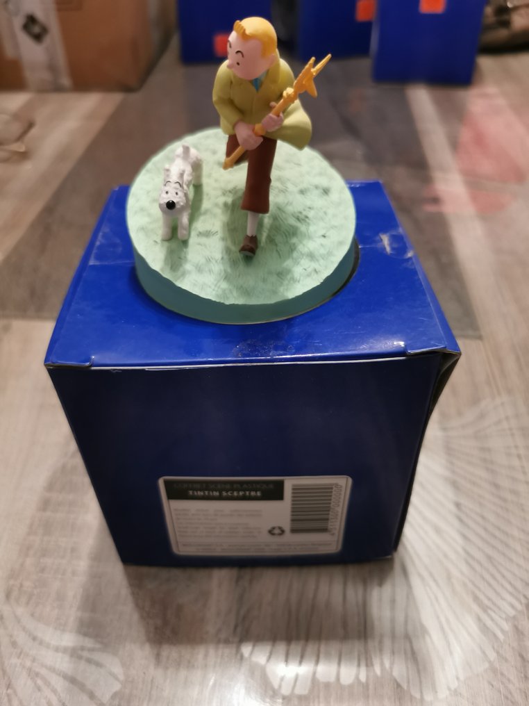 Diorama Moulinsart - Le sceptre - Statuette - Plast #1.0