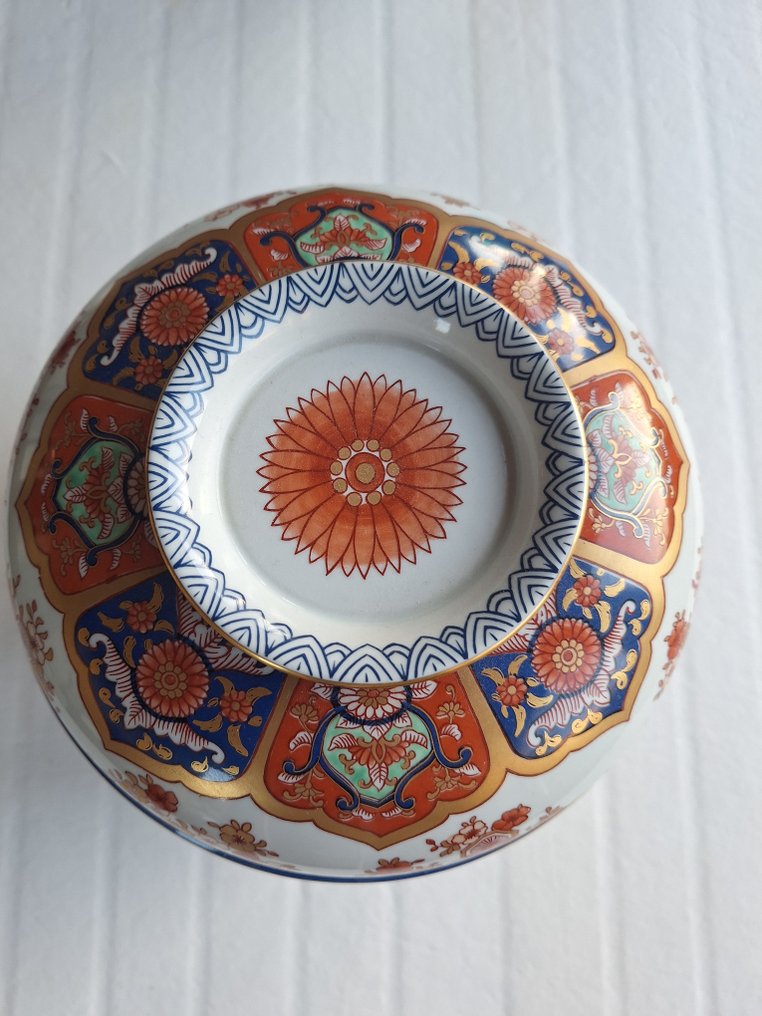 Vista Allegre - Lidded vase  - Porcelain - Glass with lid and dish #1.0