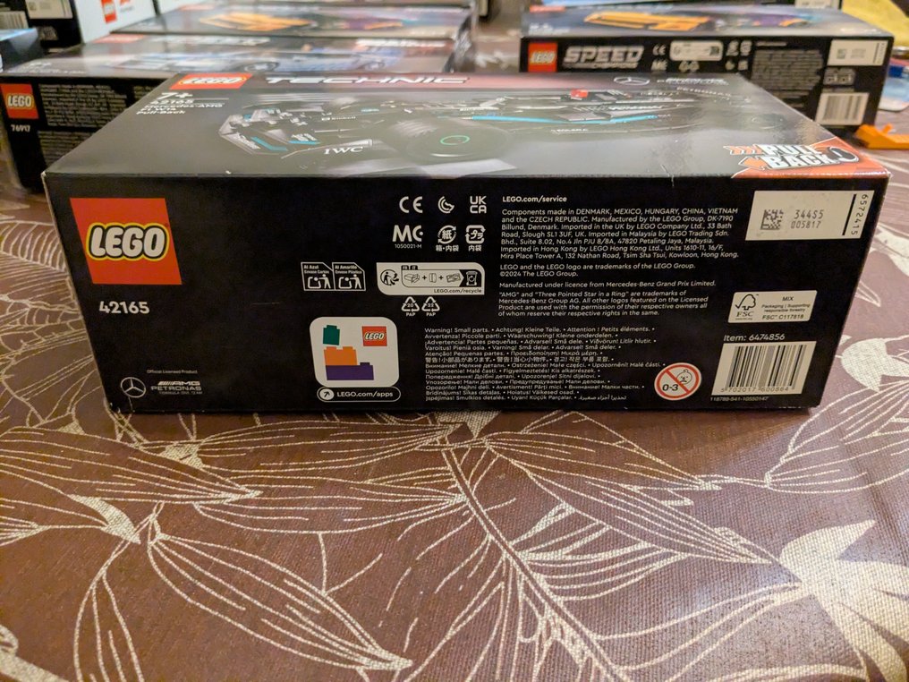 LEGO Set - 42165 - Technic - Mercedes-AMG F1 W14 pull back #1.0