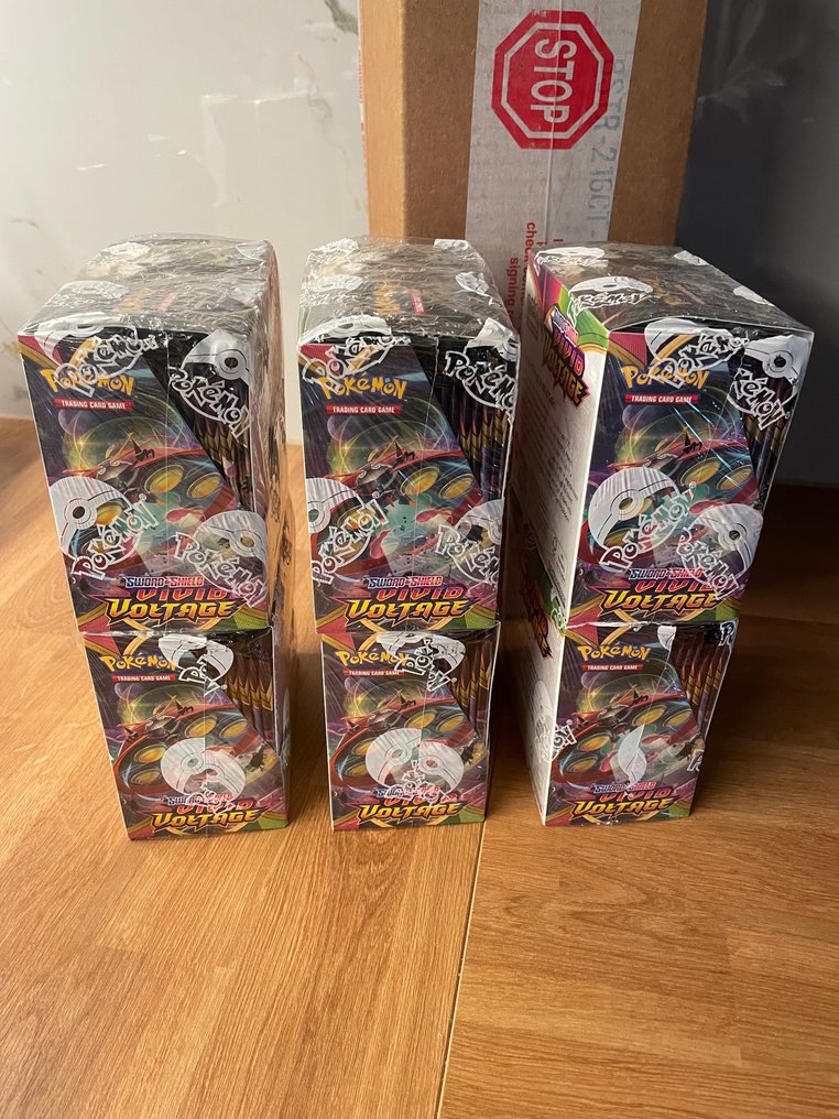 Pokémon Booster box - Vivid Voltage 6 Booster Box Case - Sword & Shield #3.2