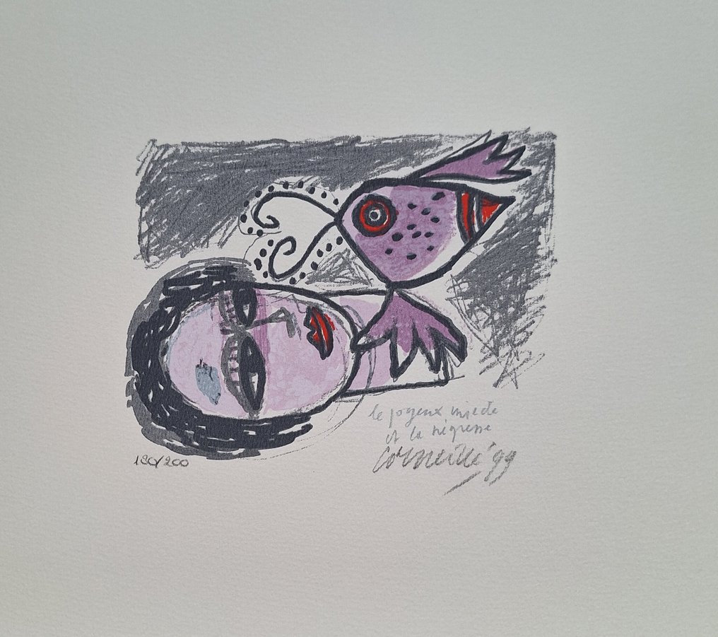 Corneille (1922-2010) - Le joyeux insecte et la negresse #1.0