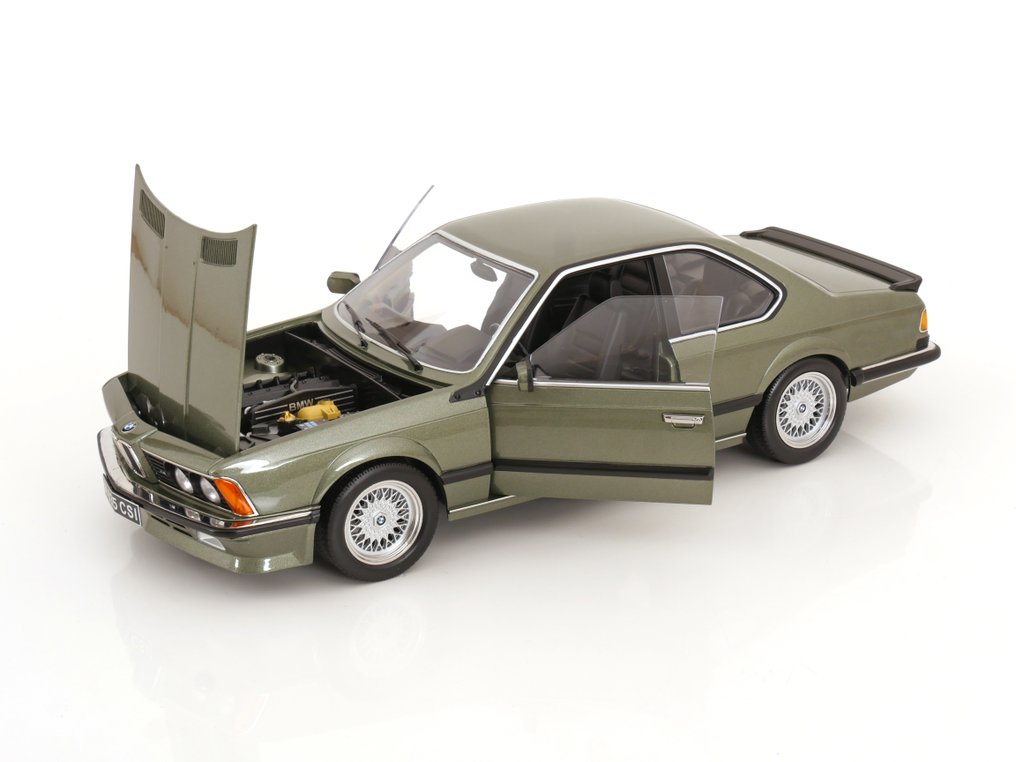KK-Scale 1:12 - Model car - BMW M635i CSI E24 – BBS style wheels – 1987 – Smaragdgreen - Limited edition 150 pieces! #1.0