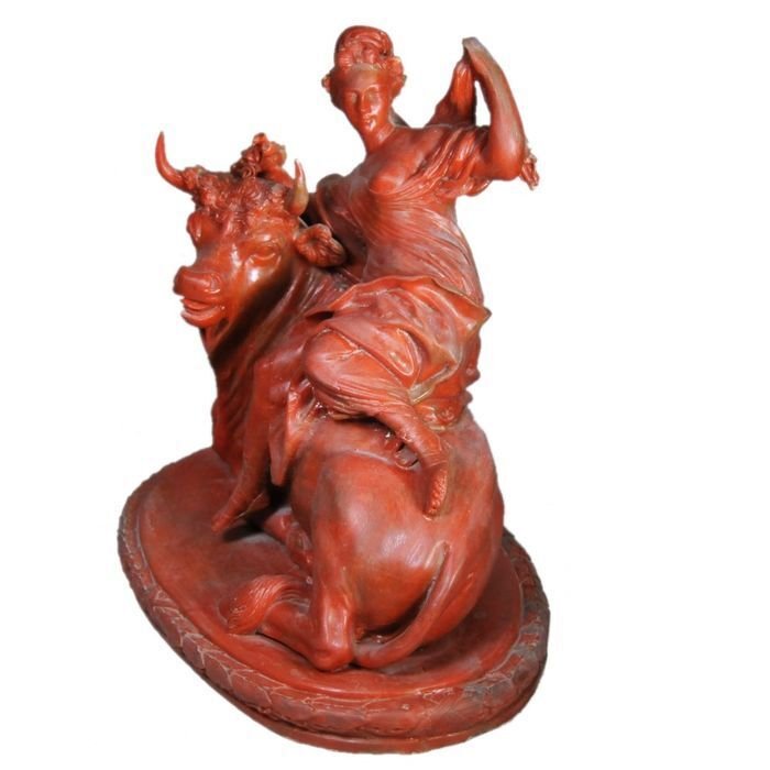 雕塑, ratto di europa - 30 cm - 蜡 #4.3