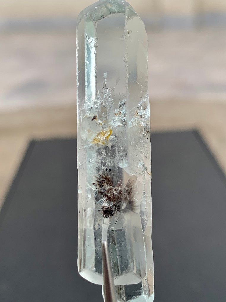 Ακουαμαρίνα με Strarbrust Κρύσταλλος - Ύψος: 49.1 mm - Πλάτος: 11.8 mm- 9.4 g #2.1