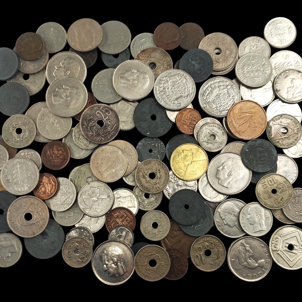 Grecia. Small Collection of 107 Coins (mixed lot, several dates, good for sellers) (Senza prezzo di riserva) #1.0