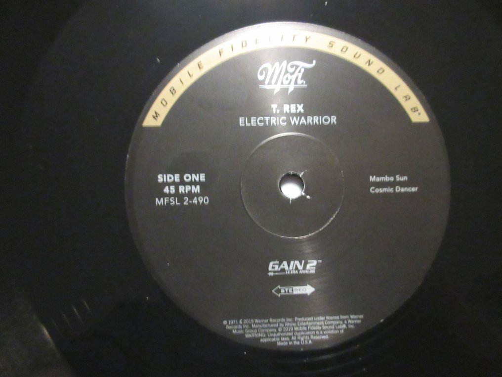 T. Rex - Electric Warrior - #007812 - Doppel-LP (Album mit 2 LPs) - 180 Gramm, Remastered - 2020 #3.2