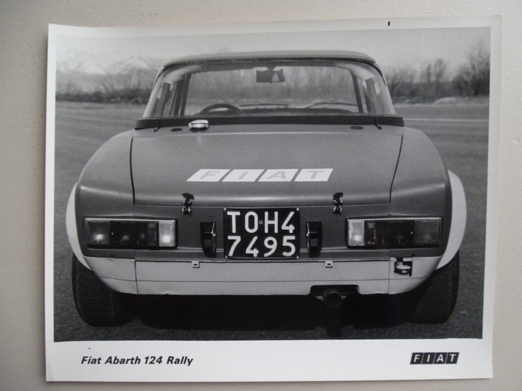 原厂照片 - Fiat - Abarth 124 Rally - 1972 #4.3