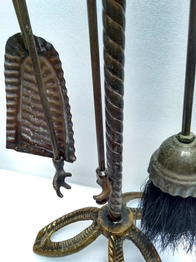 Accessoire de cheminée - Gothic - Laiton moulé - Diable, démon #4.3