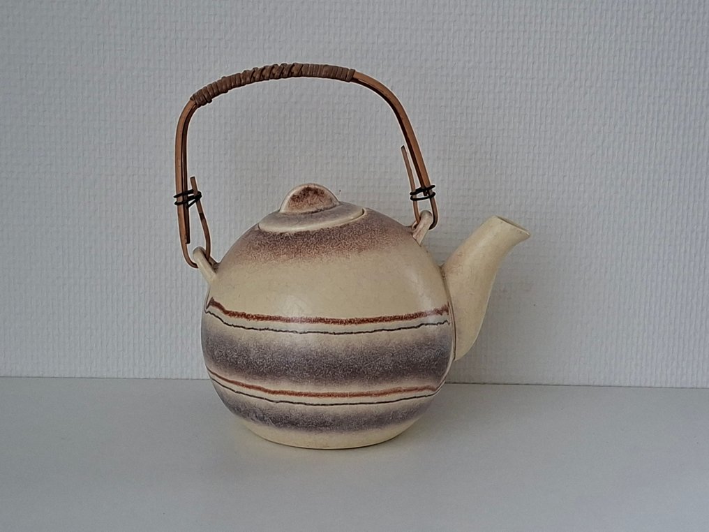 Teapot - Earthenware - Art Deco teapot #2.1