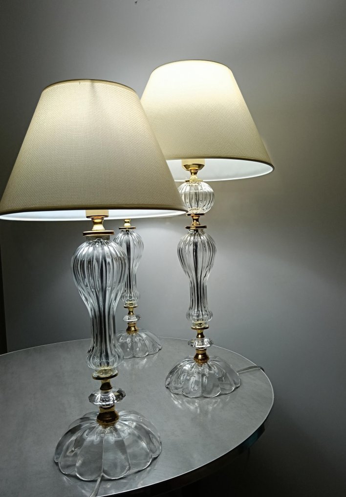 Artelight - 檯燈 - 水晶 - 三件水晶台灯 #1.0