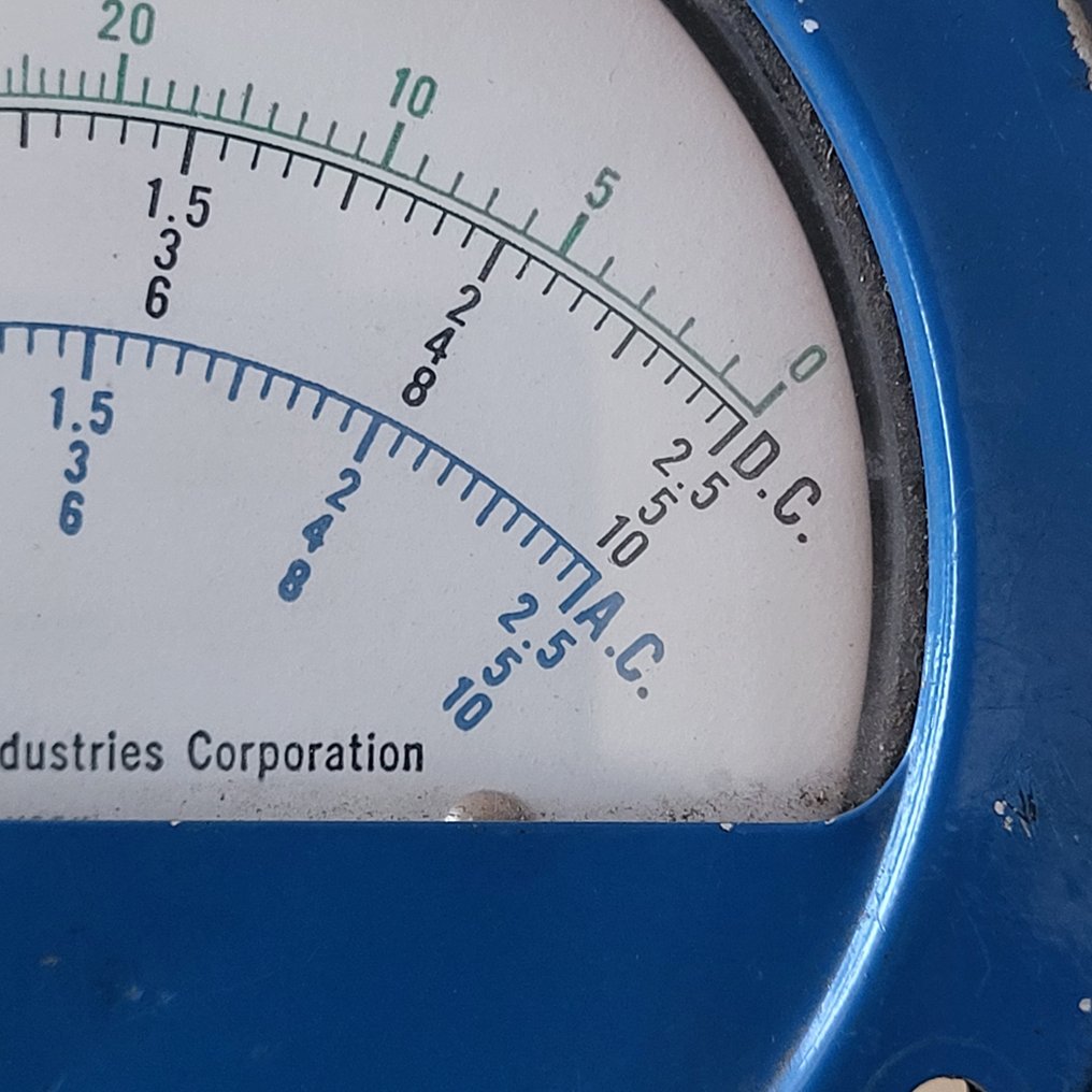 Βιομηχανικός εξοπλισμός - { - Ηνωμένες Πολιτείες - Μετρητής ρεύματος Ac-dc-ohm Bruno USA #3.2