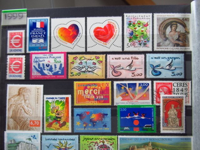 法国 2000/1992 - 超级邮票和册子收藏 #1.0