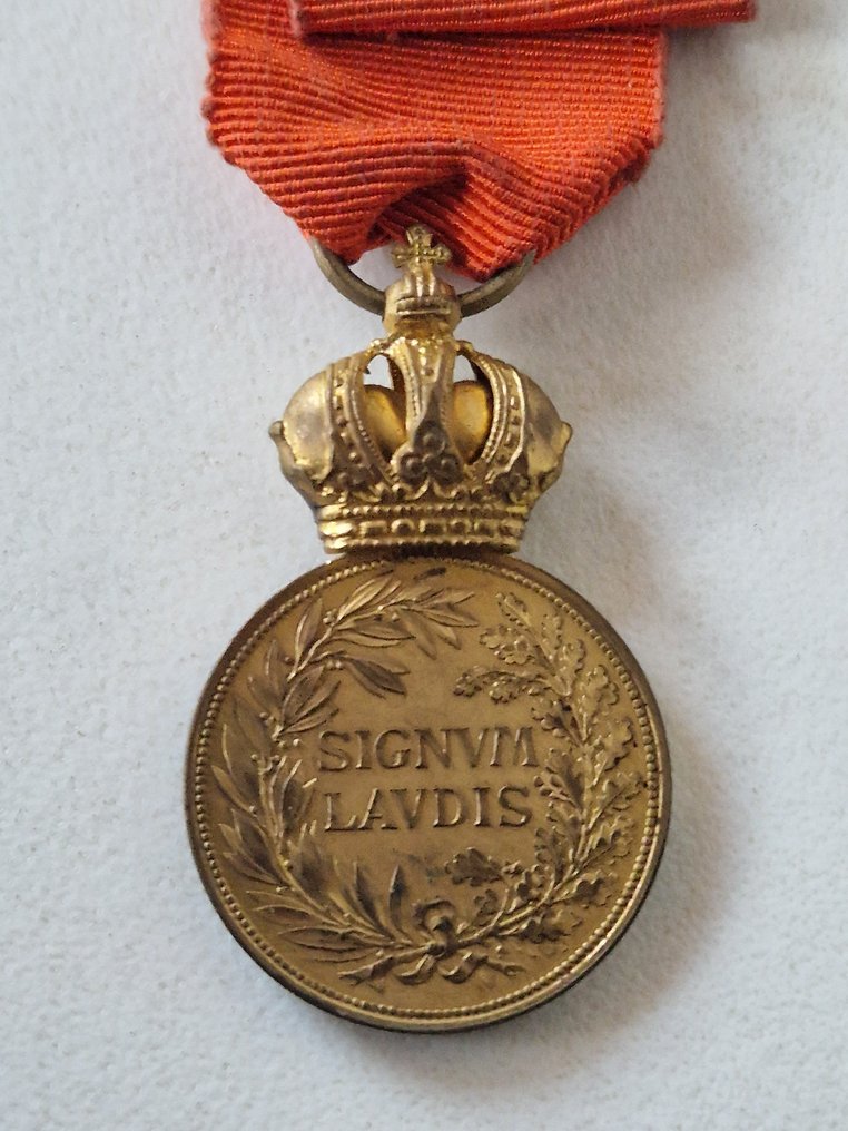 奥地利 - 军事勋章 - 军事功绩奖章，表彰标志。奥地利 Kuk，自1890年以来 #3.2