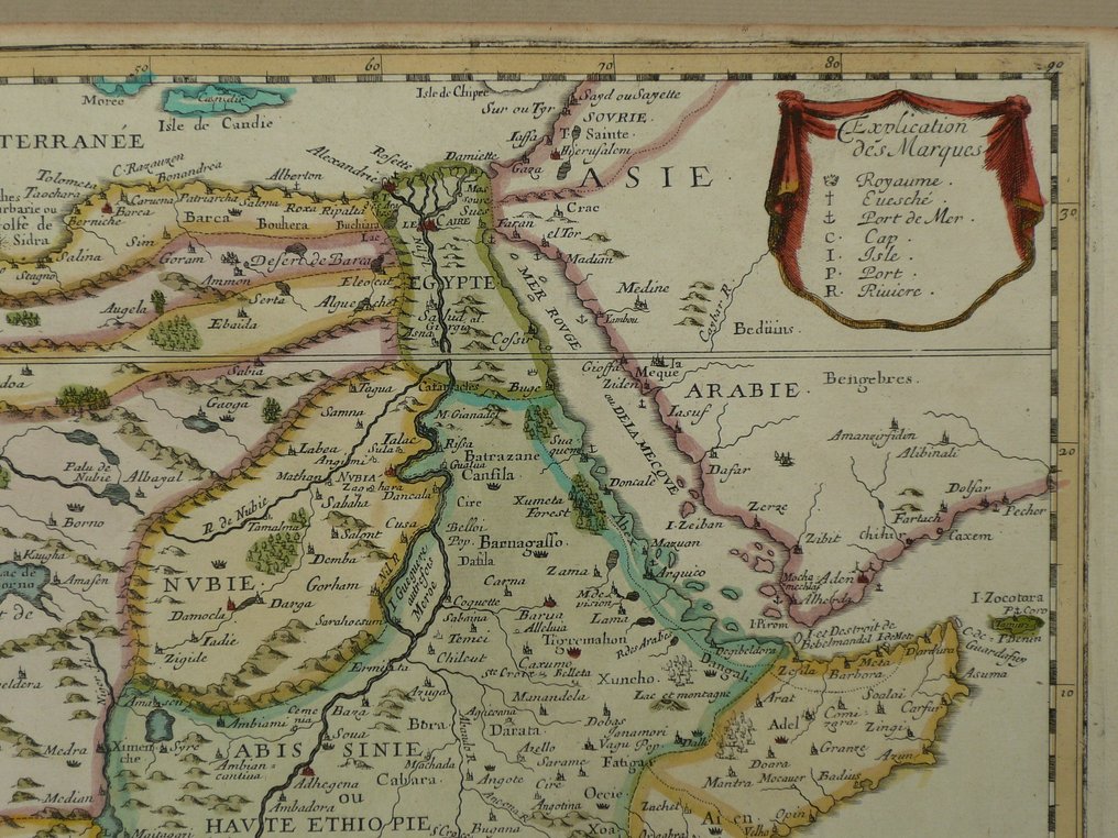 Αφρική - Μαδαγασκάρη; Pierre Duval - L'Afrique (...) - 1661-1680 #3.2