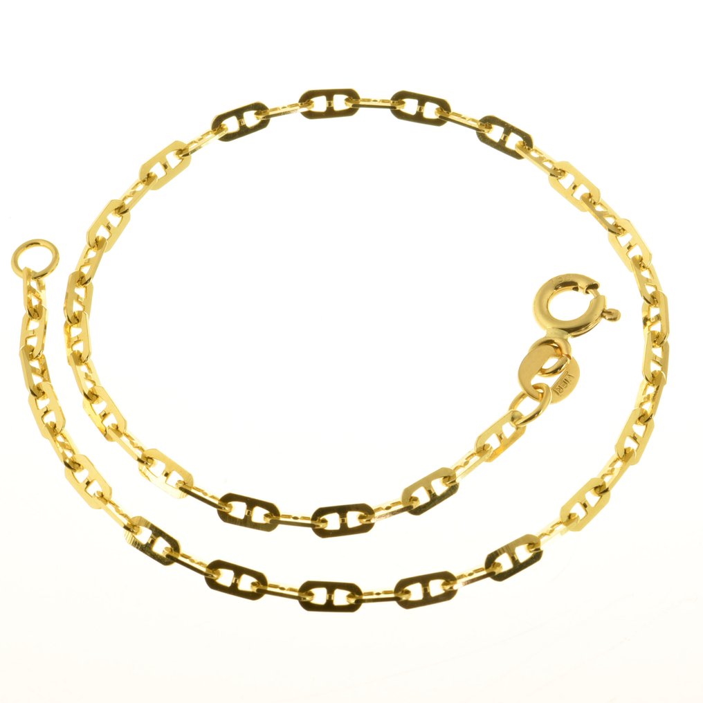 Senza prezzo di riserva - Bracciale a catenina - 18 carati Oro giallo #1.0