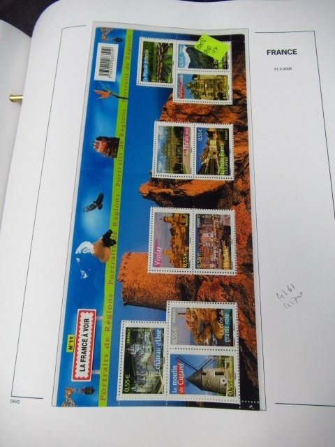 Frankreich 2008/2009 - Wunderschöne Sammlung in einem Davo-Album. #4.3