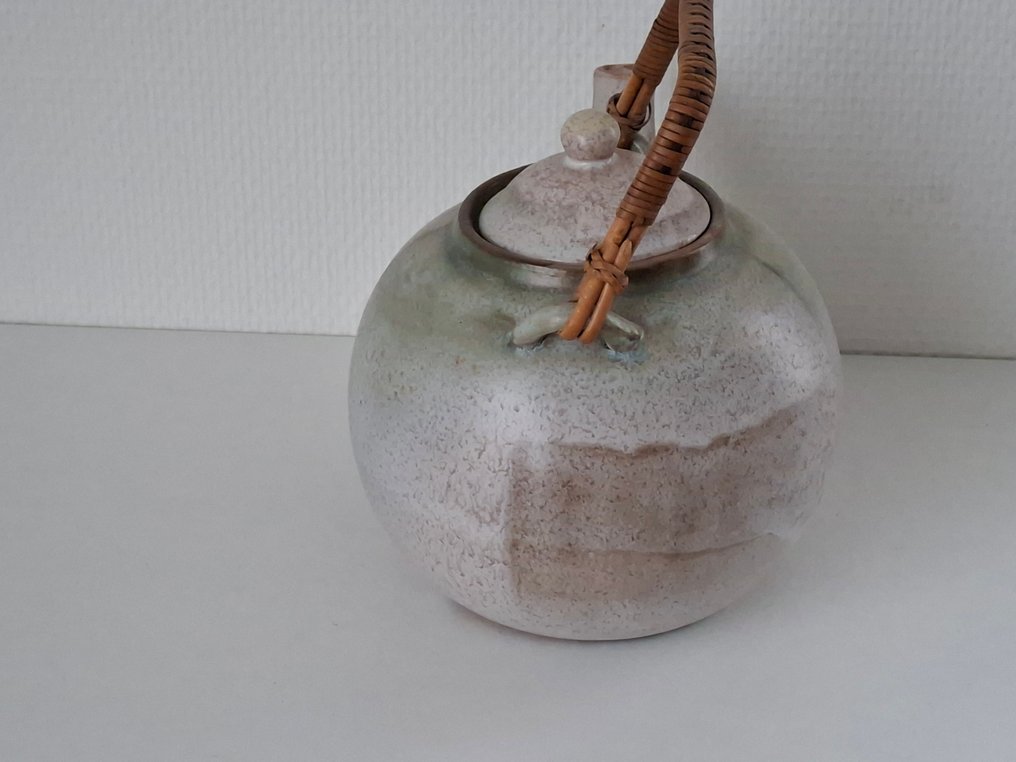 Hameln Töpferei - Klaus en Hildegard Delius - Bule - Barro - Bule de chá Art Deco #3.2