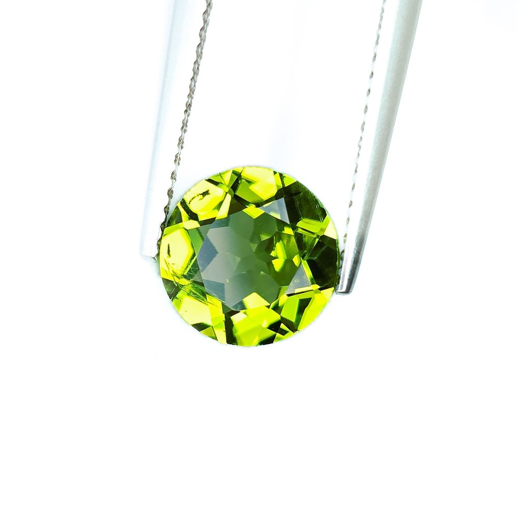 No reserve price - 2 pcs  Peridot  - 5.40 ct - International Gemological Institute (IGI) - Pair #3.2