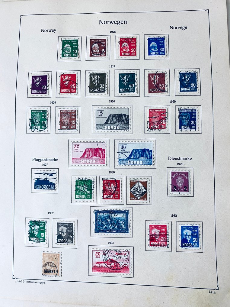 挪威  - Collectie Noorwegen Klassiek #2.1