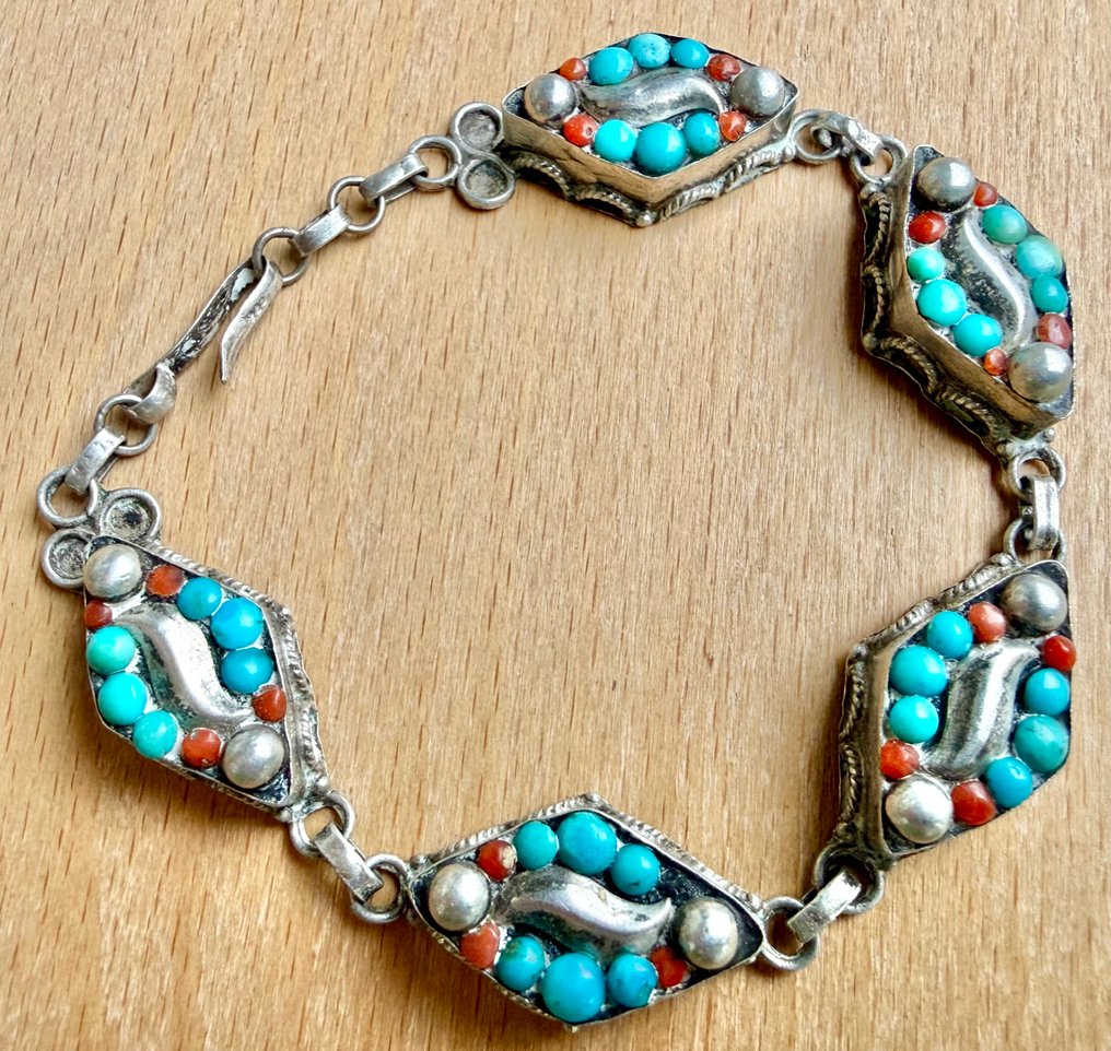 Pulseira - Estados Unidos Pulseira vintage Navajo  (Sem preço de reserva) #1.0