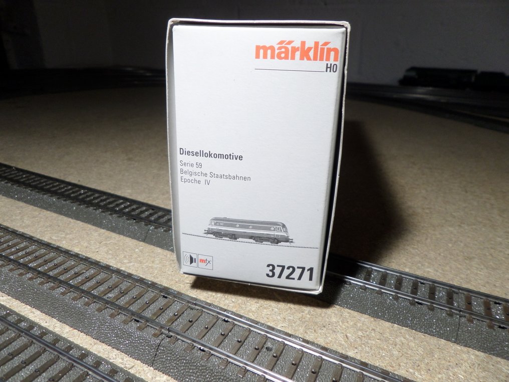Märklin H0轨 - 37271 - 柴油内燃机车 (1) - 第59系列 - NMBS #2.1