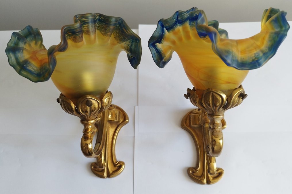 Verrerie de Vianne - Vianne - Wall sconce (2) - pâte de verre #4.3