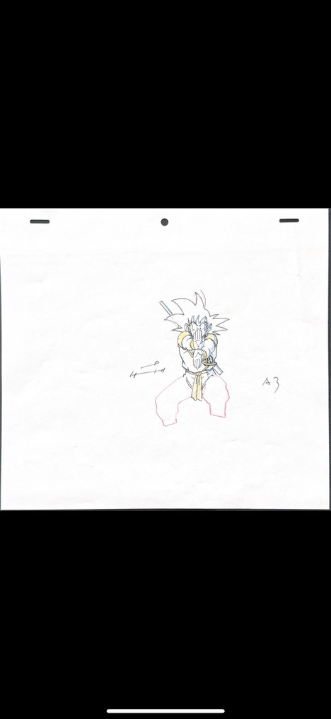Akira Toriyama - 1 Original preliminary drawing - dragon ball Z #3.2