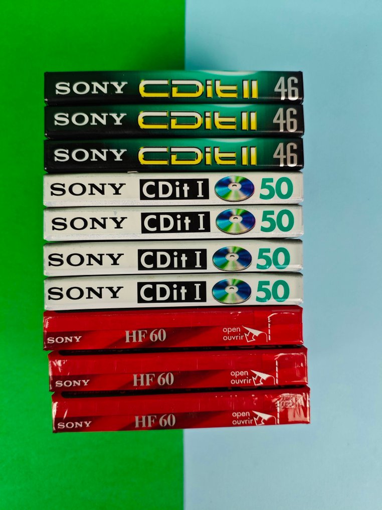 Sony - CDit II - CDit I - HF 空白录音带 #3.2