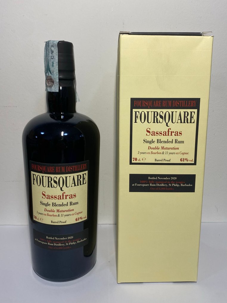 Foursquare Velier - Sassafras   - b. 2020  - 70cl #1.0
