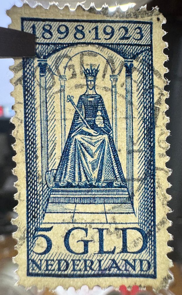 Netherlands 1898 - Holland 1898–1923 – 2½ and 5 Gulden – Queen Wilhelmina – classic – canceled #2.1
