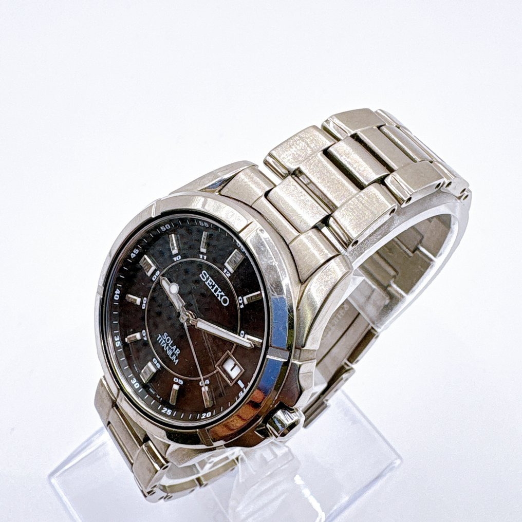 Seiko - Solar Titanium - No reserve price - V145-0AX0 - Men - 2000-2010  #4.3