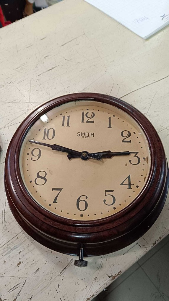 挂钟 -  老式 人造树胶 - 1940-1950 #1.0